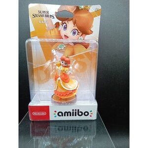 Nintendo Amiibo Super Smash Bros Daisy Figure New In Box For Collectors & Gamers